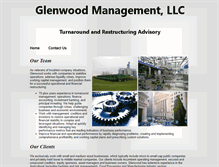 Tablet Screenshot of glenwoodcapital.com